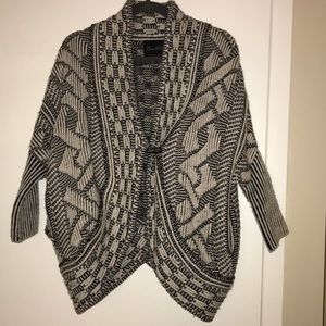 Zara knitwear poncho